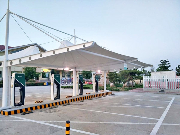 電動車充電樁膜結構銷售價