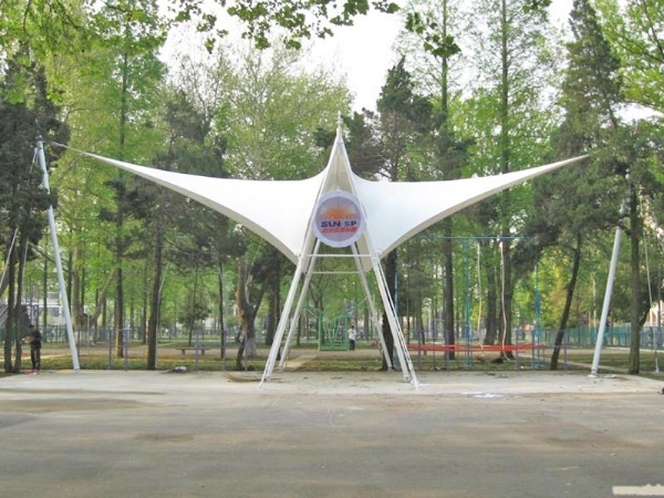 山東充電樁膜結(jié)構(gòu)停車棚廠家